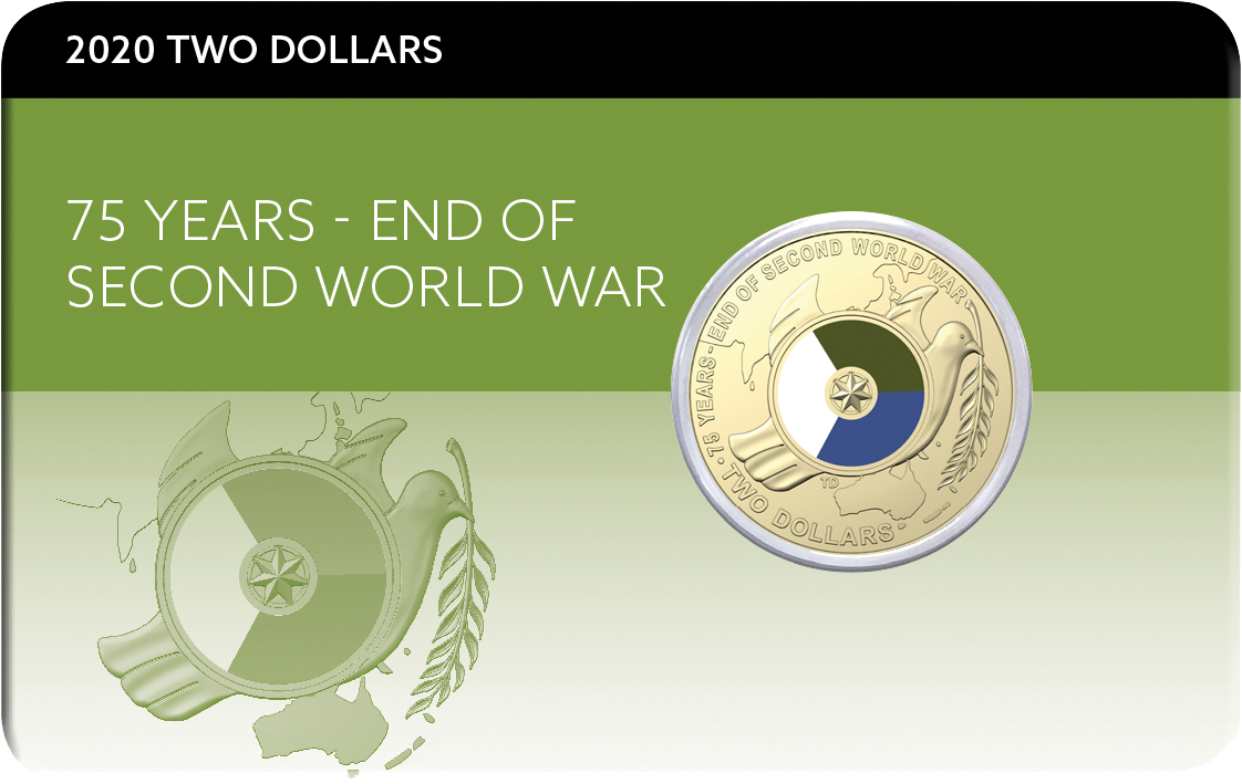 2020 75th Anniversary of the End of WWII UNC Coin Pack
