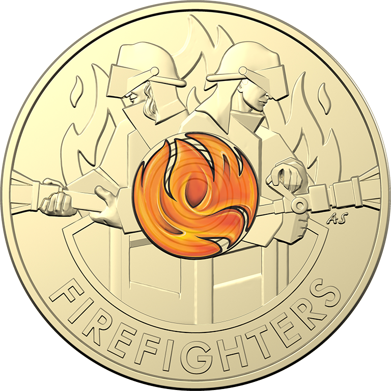 2020 $2 Australia's Firefighters Color Coin Pack