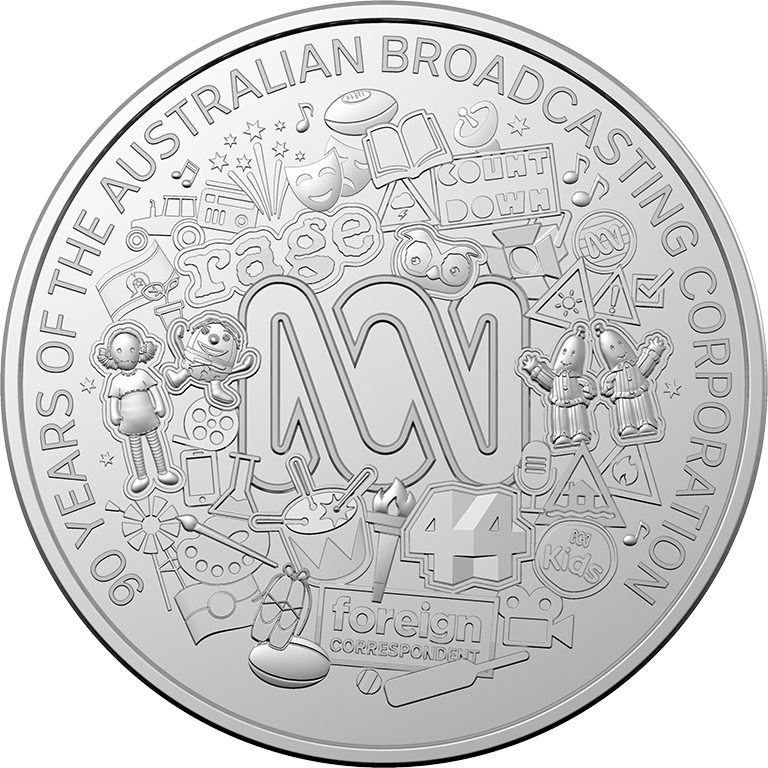 2022 20c 90th Anniversary of the ABC UNC Coin