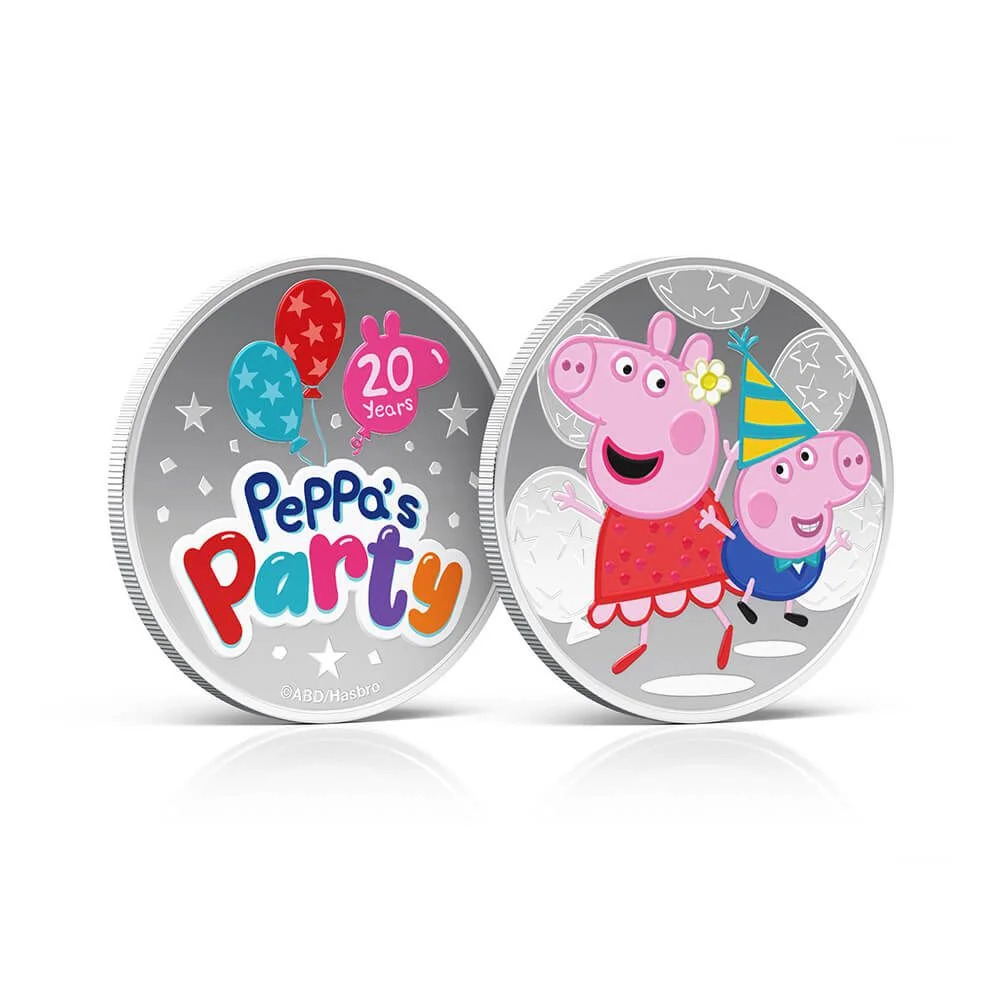 2024 Peppa Pig Medallion Cover Peppa's Party
