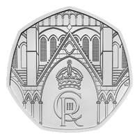 2023 50p Coronation of King Charles III BUNC Coin