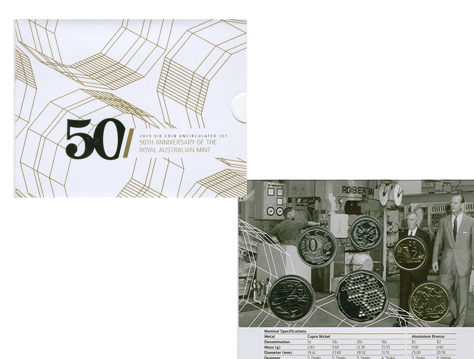 2015 Royal Australian Mint Uncirculated Mint Set