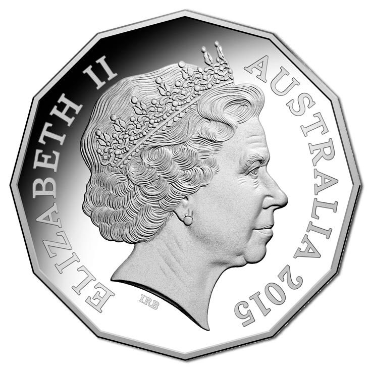 2015 Royal Baby 50c Silver Proof