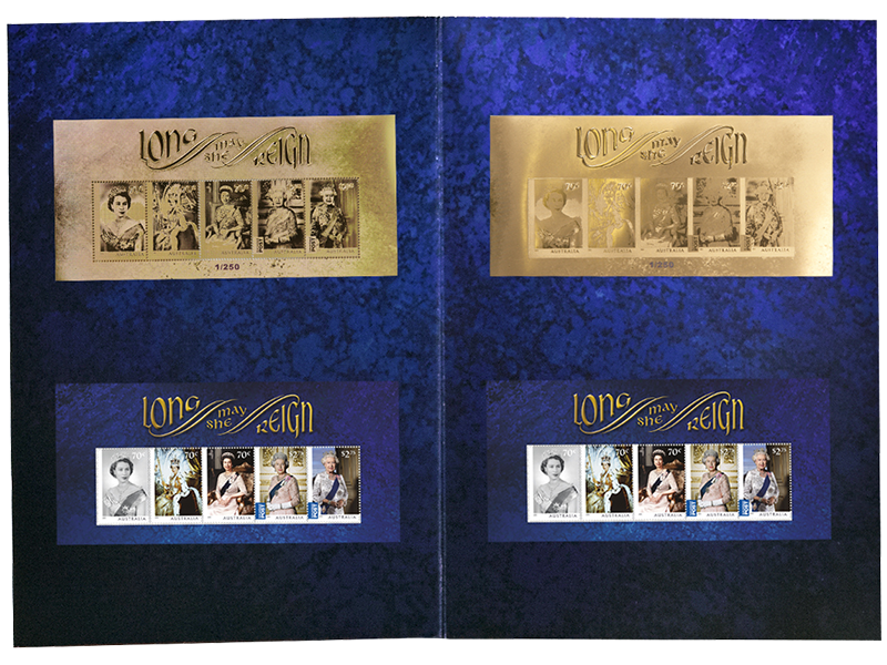 Long May She Reign Minisheet Collection