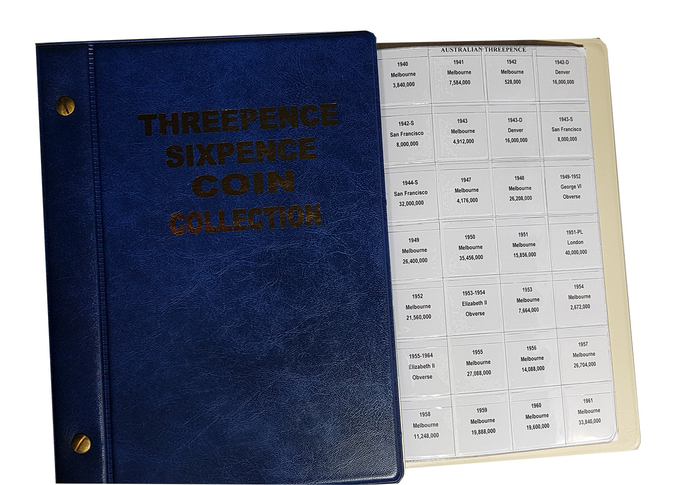 VST Three Pence/Six Pence Circulating Album