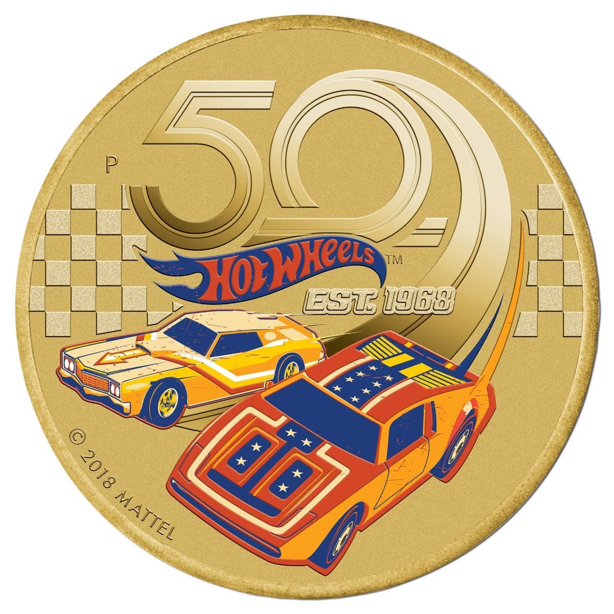2018 50th Anniversary of Hot Wheels PNC
