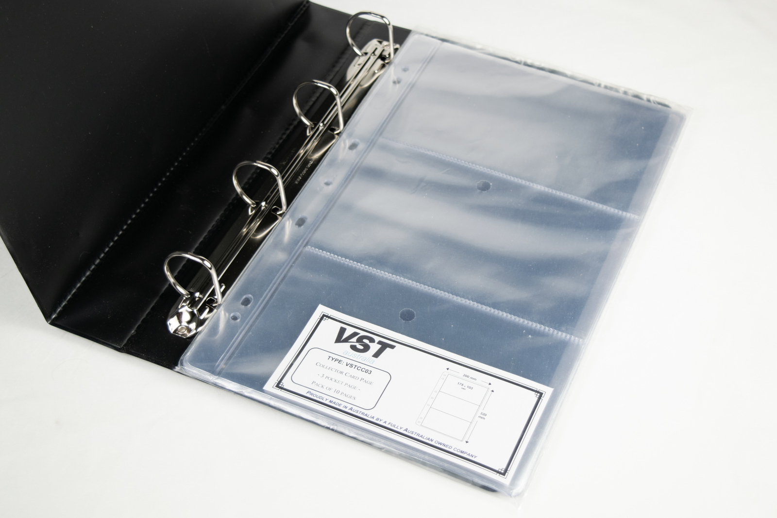 VST Balmoral Album for Large Carded RAM Coins with Pages