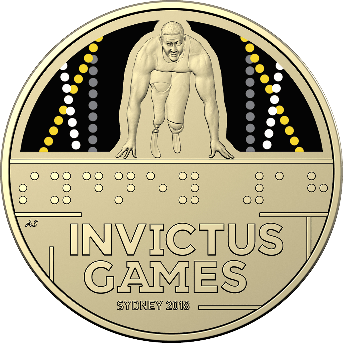 2018 $1 Invictus PNC