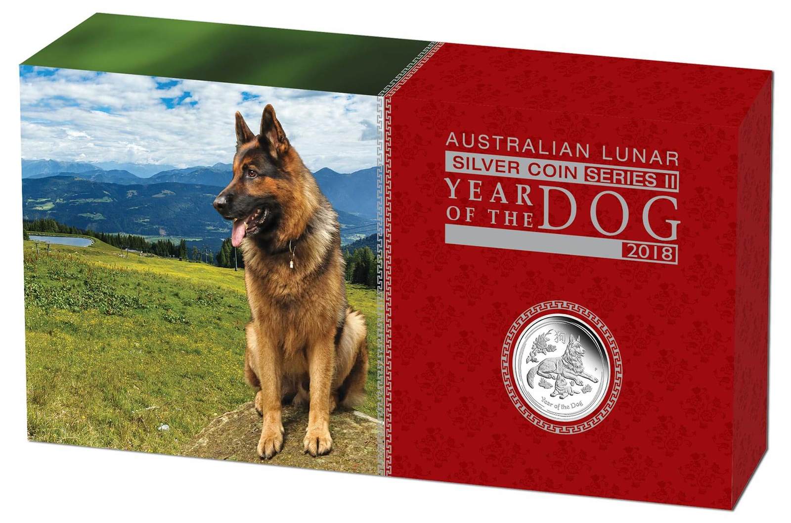 2018 Lunar Dog Silver Proof 3-Coin Set