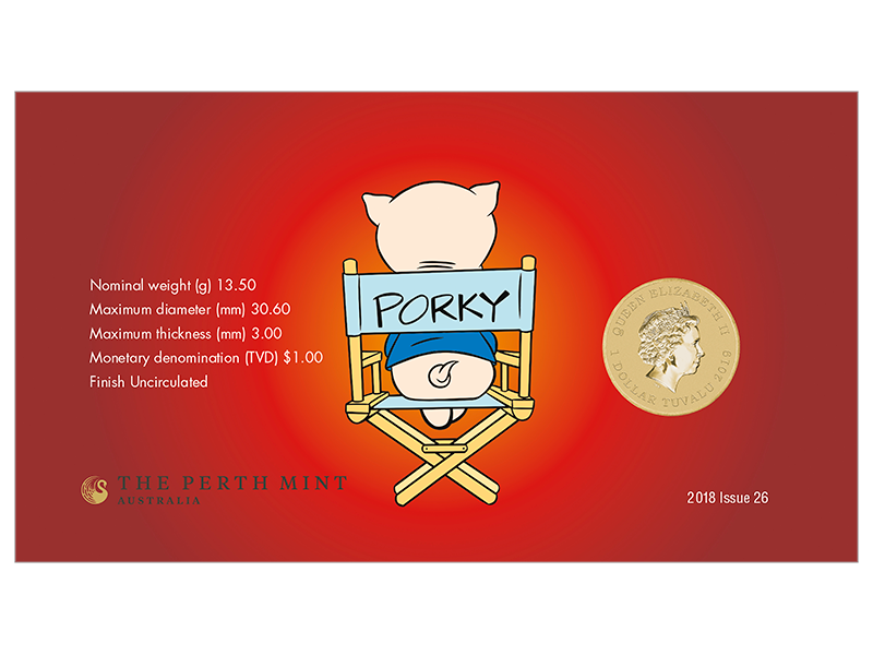 2018 Looney Tunes Porky Pig PNC
