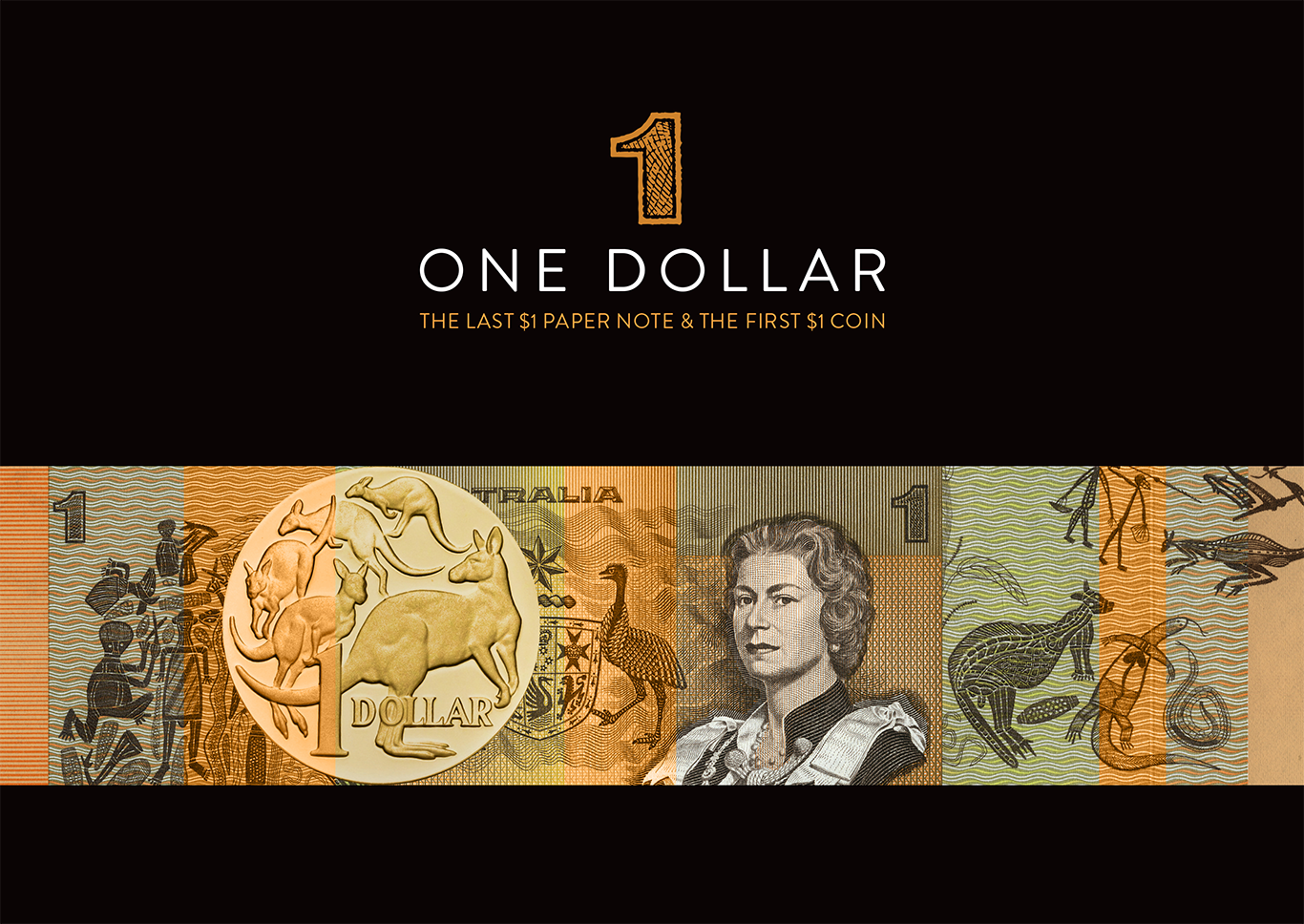 $1 Last Note & First Coin Pack Unc