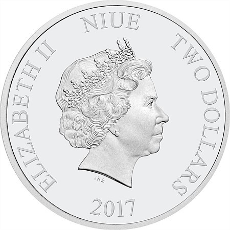 2017 Star Wars Rouge One - Rebellion 1oz Silver Proof Coin