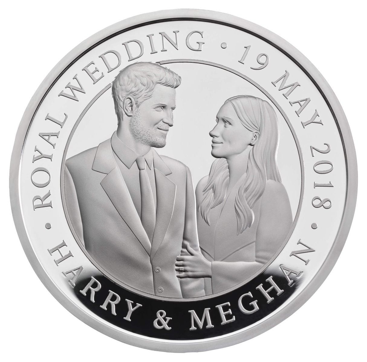 2018 £5 Royal Wedding Silver Proof