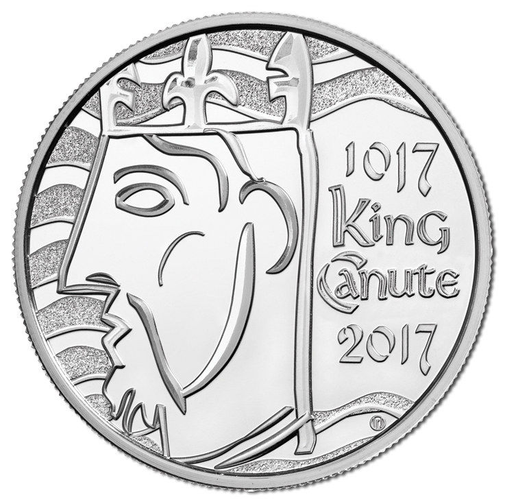 2017 £5 King Canute Brilliant Uncirculated