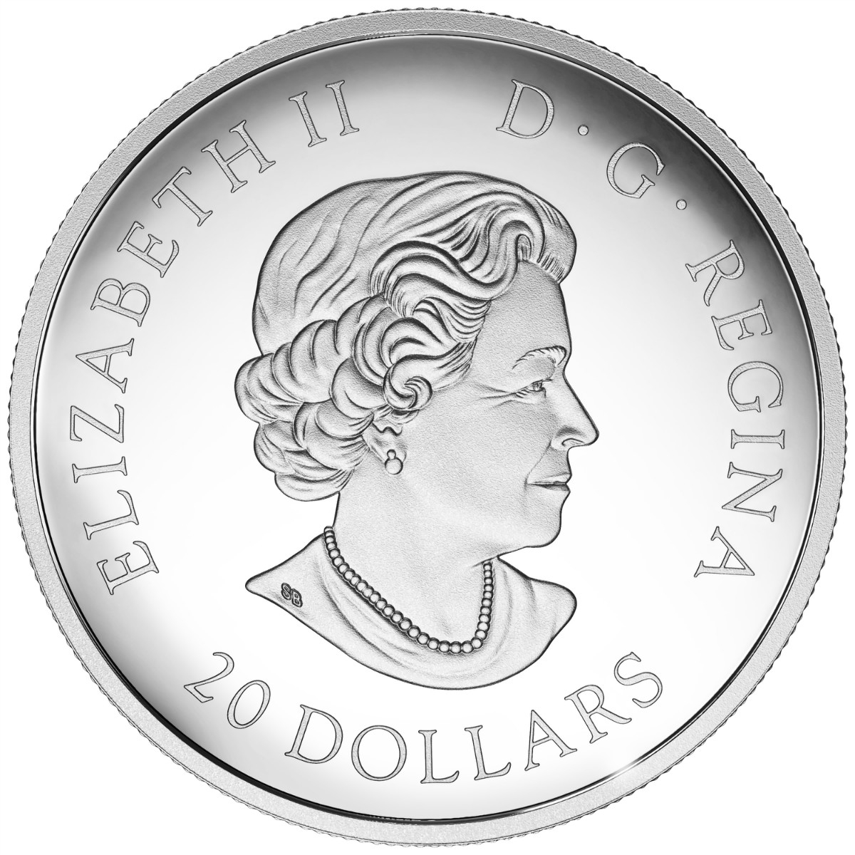 2017 CA$20 45th Anniversary of the Cross of Valour Silver Coloured Coin