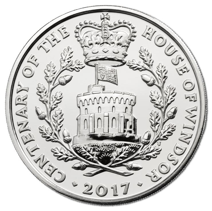 2017 £5 House of Windsor Centenary Brilliant Uncirculated