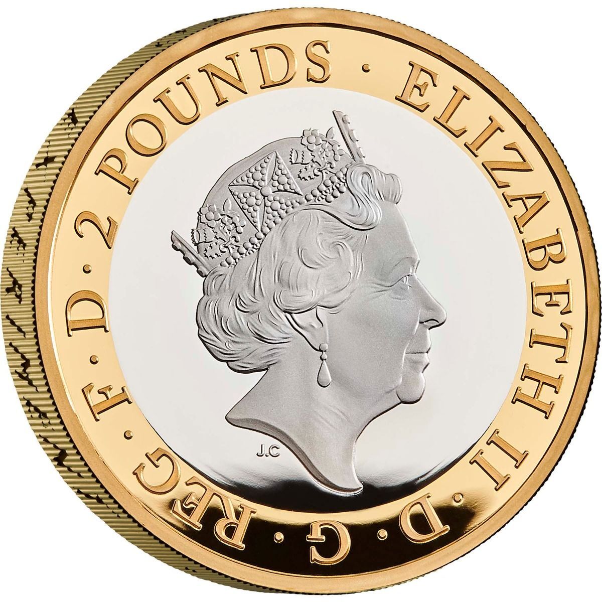 2019 £2 Wedgwood 260th Anniversary Silver Proof Coin