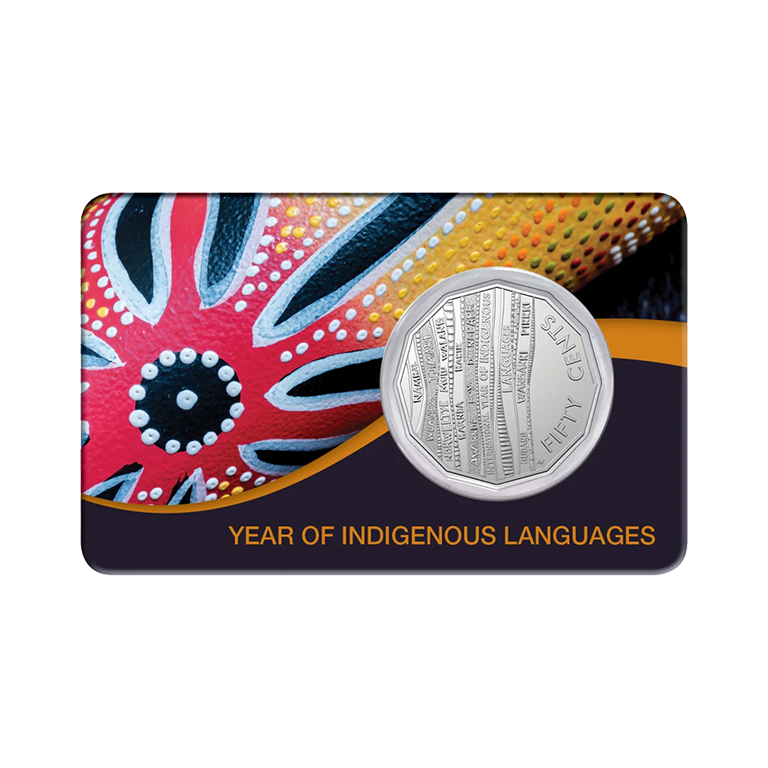 2019 50c International Year of Indigenous Languages UNC