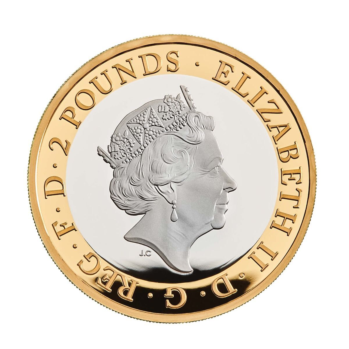 2019 £2 Samuel Pepy's Last Diary Entry Silver Proof