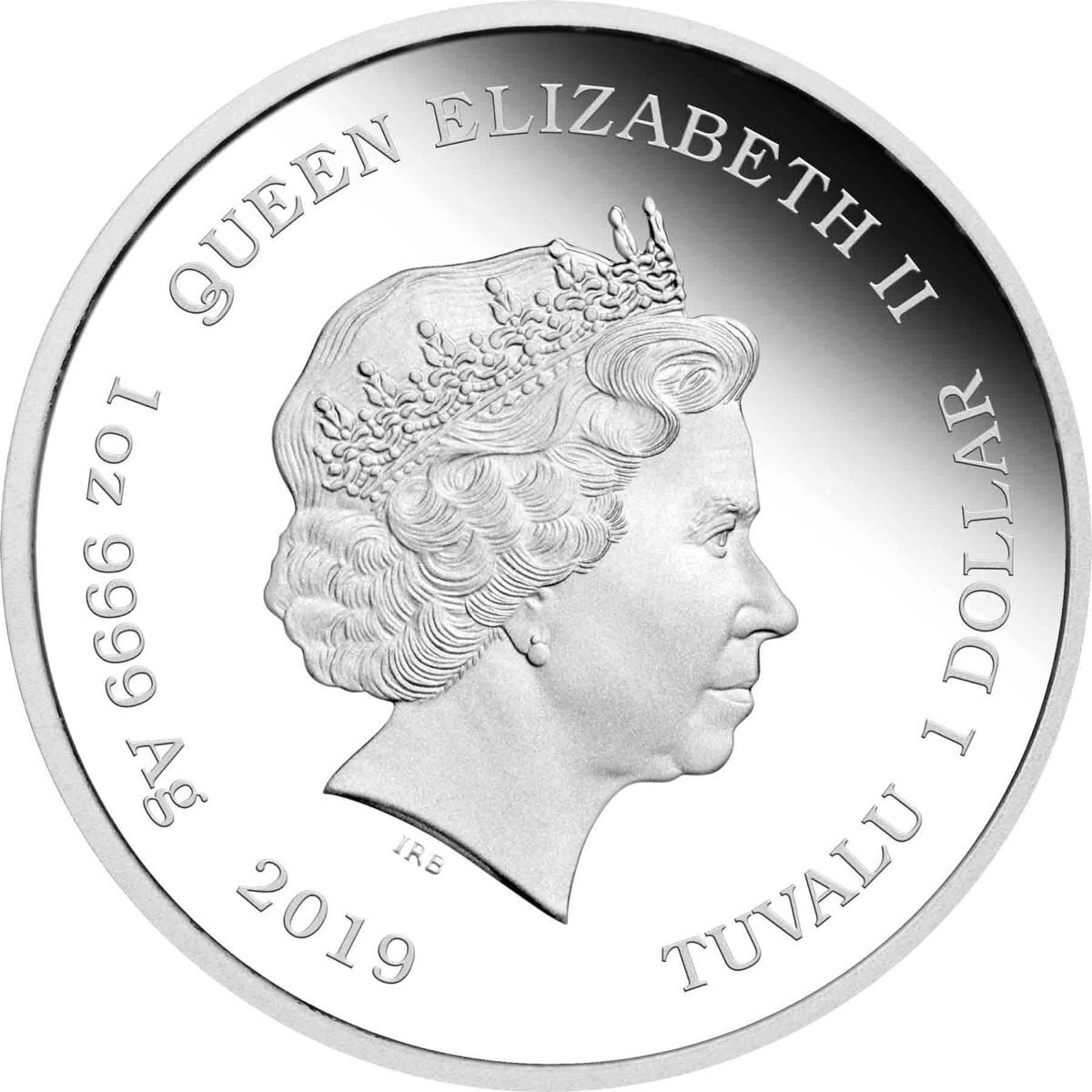 2019 $1 Gone With the Wind 80th Anniversary 1oz Silver Coin