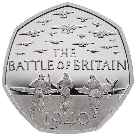 2019 50 Years of the 50p Military Set Proof Coin Set
