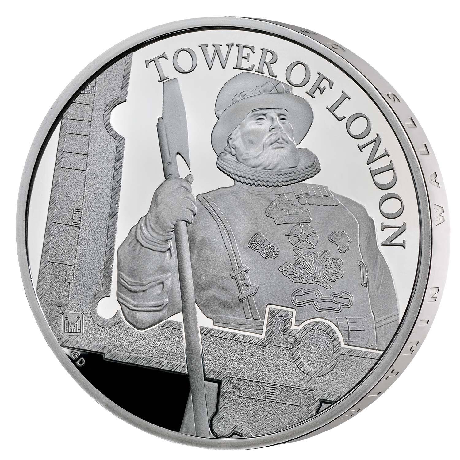 2019 £5 Tower of London - Yeoman Warders Silver Proof