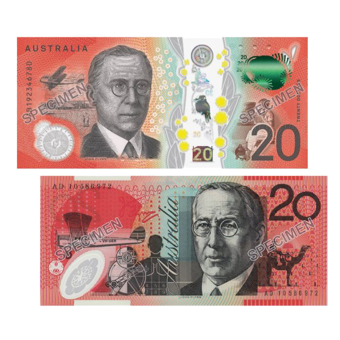 2019 $20 Two Generations Unc Banknote Folder
