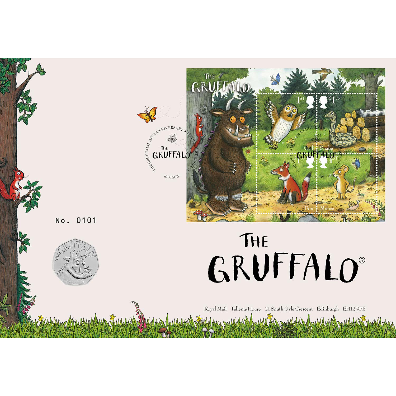 2019 The Gruffalo Limited Edition PNC