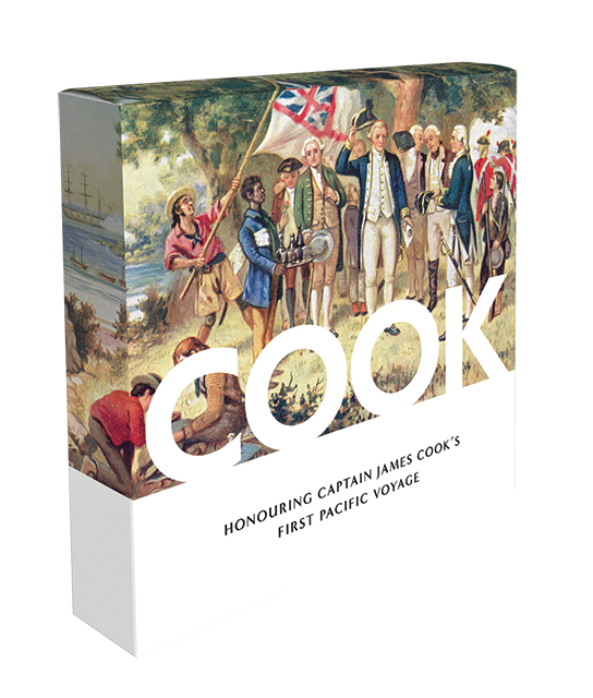 Captain Cook Gold Plated Penny 9 Coin Collection