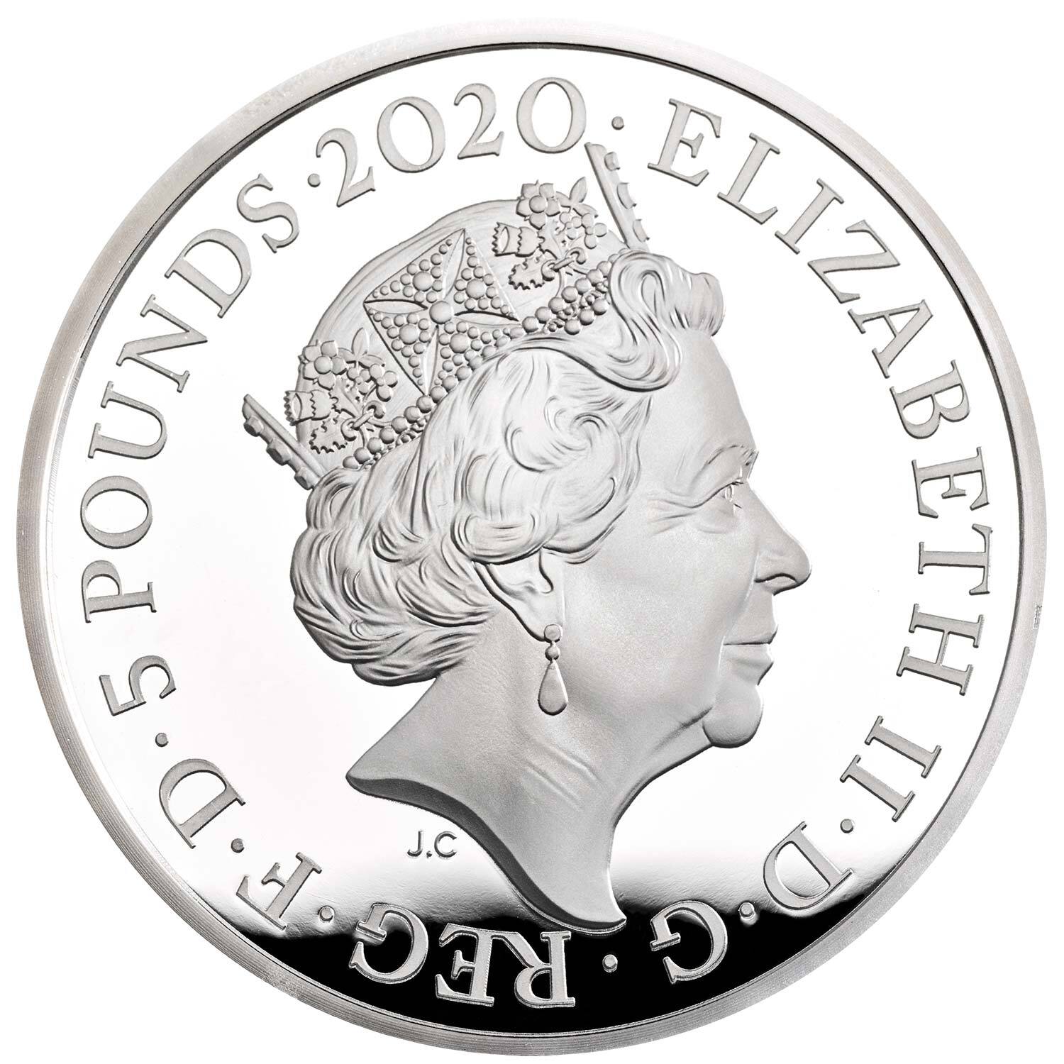 2020 £5 The 250th Anniversary of the Birth of William Wordsworth Silver Proof Coin