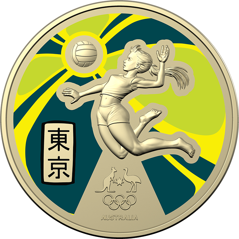 2020 $1 Aust Olympic Team Ambassador Taliqua Clancy UNC Coin