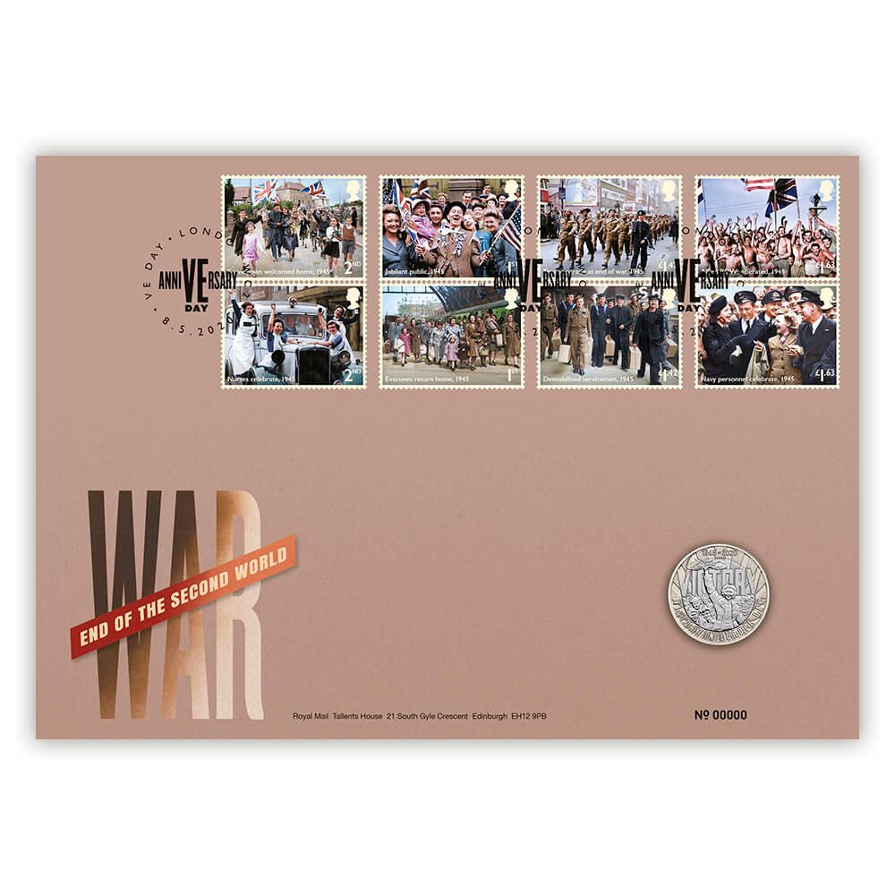 2020 £2 End of the Second World War PNC