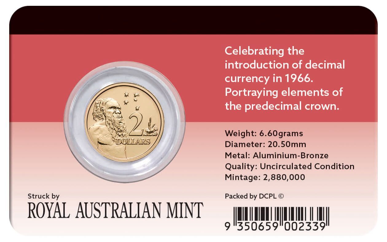 2016 $2 50th Anniversary of Decimal Currency Coin Pack