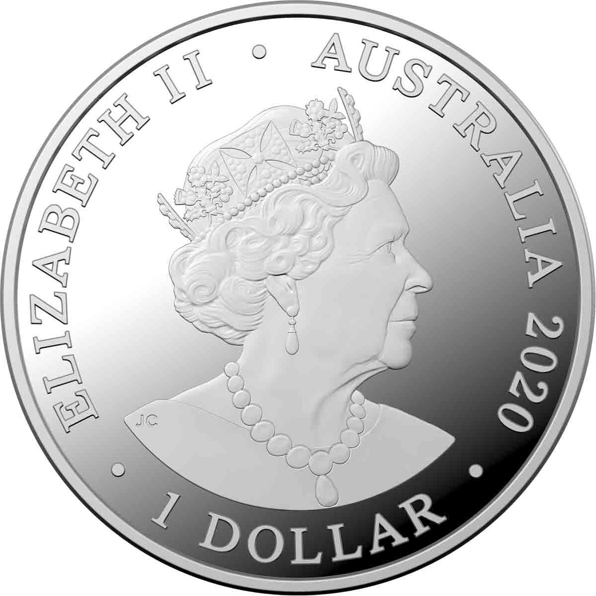 2020 $1 Redback Spider 1oz Silver Bullion Coin
