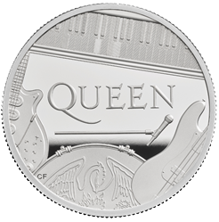 2020 £10 Queen 5oz Silver Proof Coin