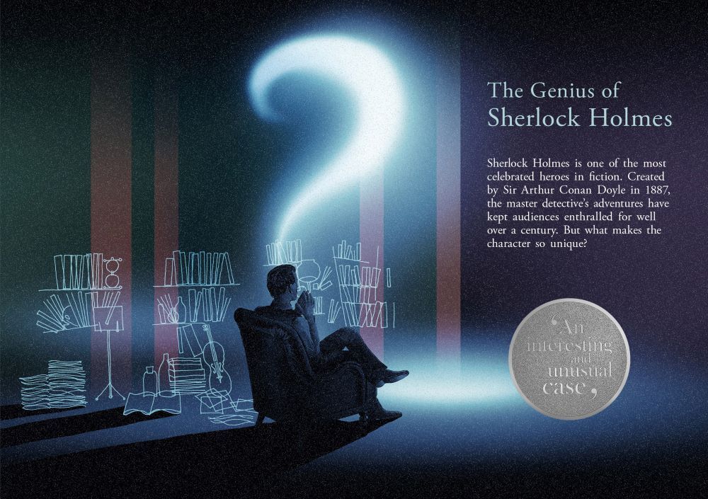 2020 The Genius of Sherlock Holmes Limited Edition Medallion Cover