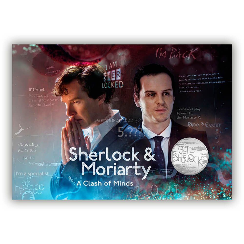 2020 Sherlock Holmes and Moriarty Limited Edition Medallion Cover