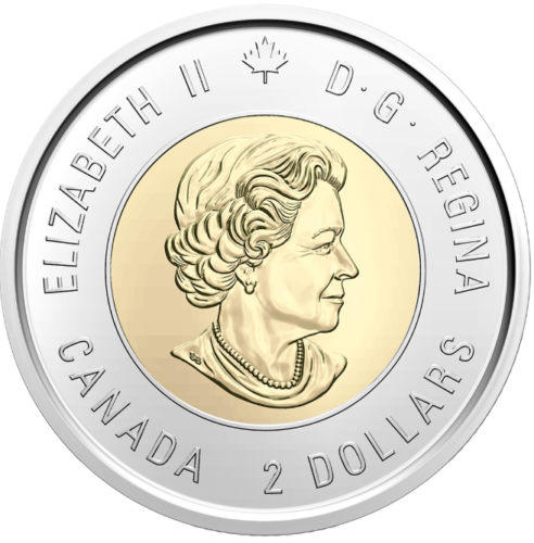 2020 Canada $2 75th Anniversary of the End of the Second World War Special Wrap Roll