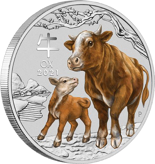 2021 25c Year of the Ox 1/4oz Silver ANDA Release