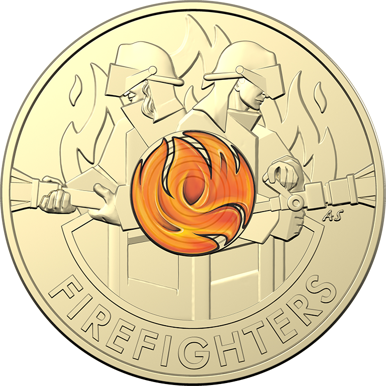 2020 $2 Australia's Firefighters Color Coin Pack