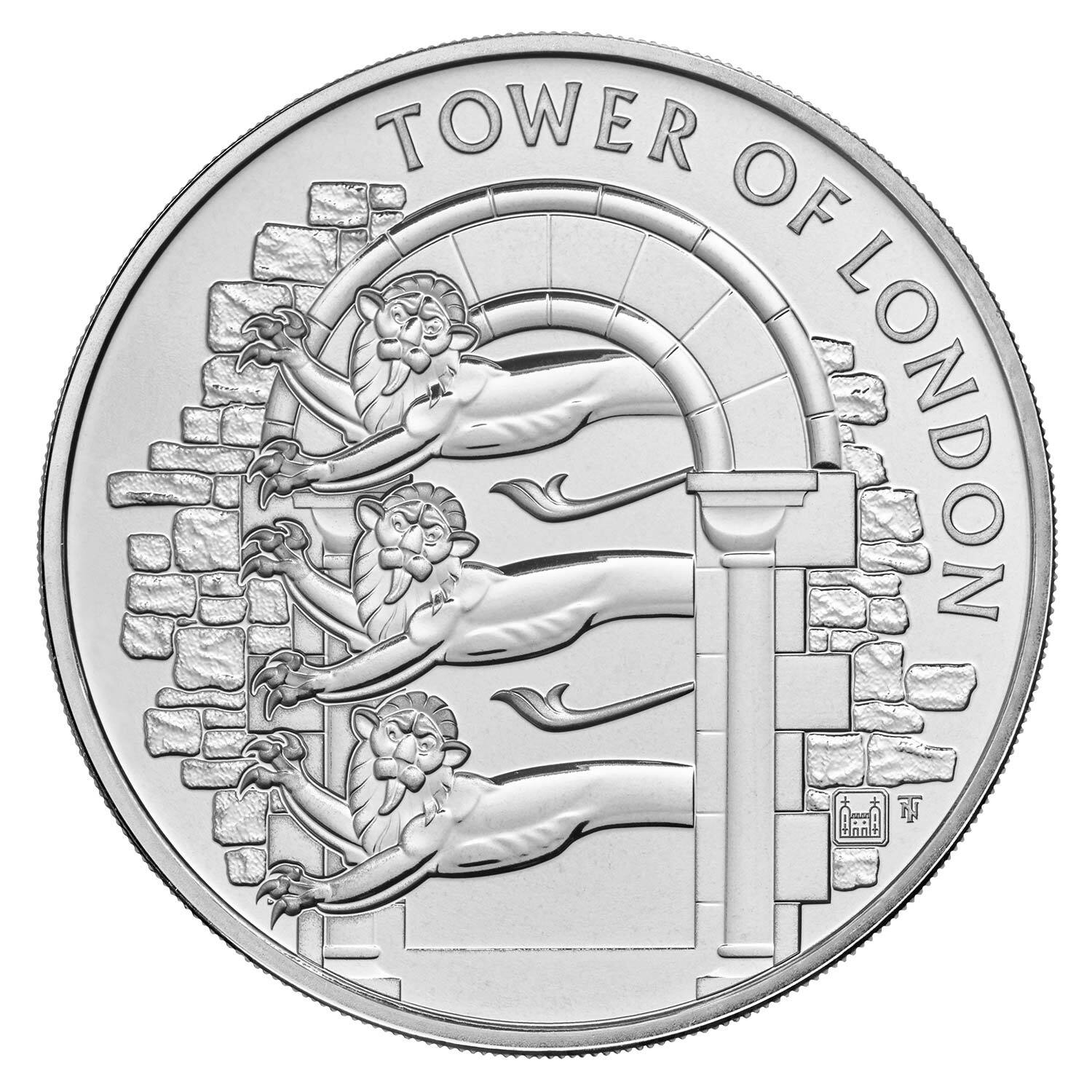 2020 £5 The Tower of London - The Royal Menagerie BUNC