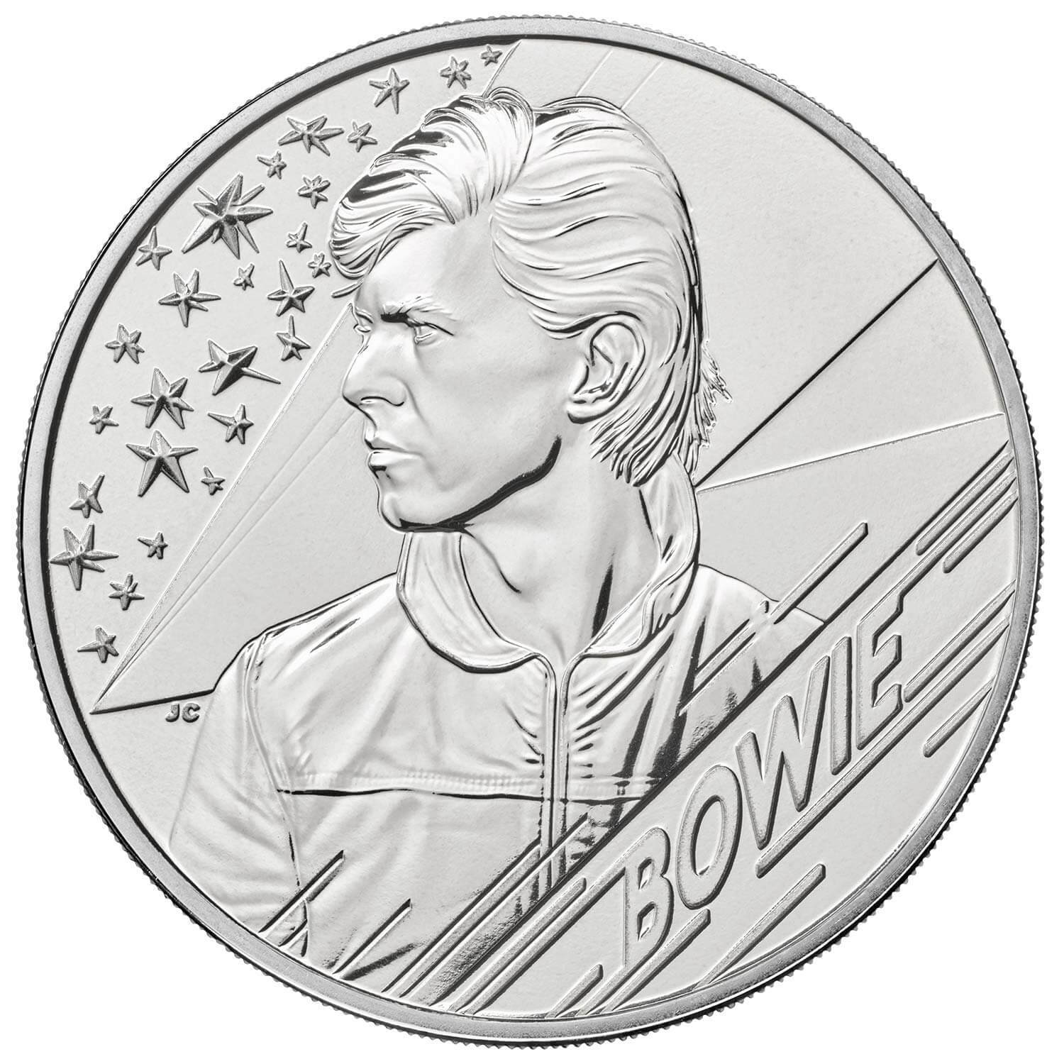 2020 £5 David Bowie Brilliant UNC Coin Edition 1