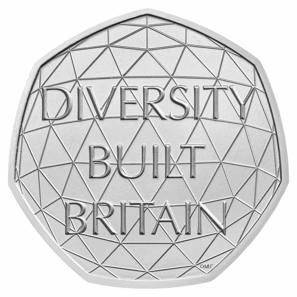 2020 50p Celebrate Diversity BUNC Coin