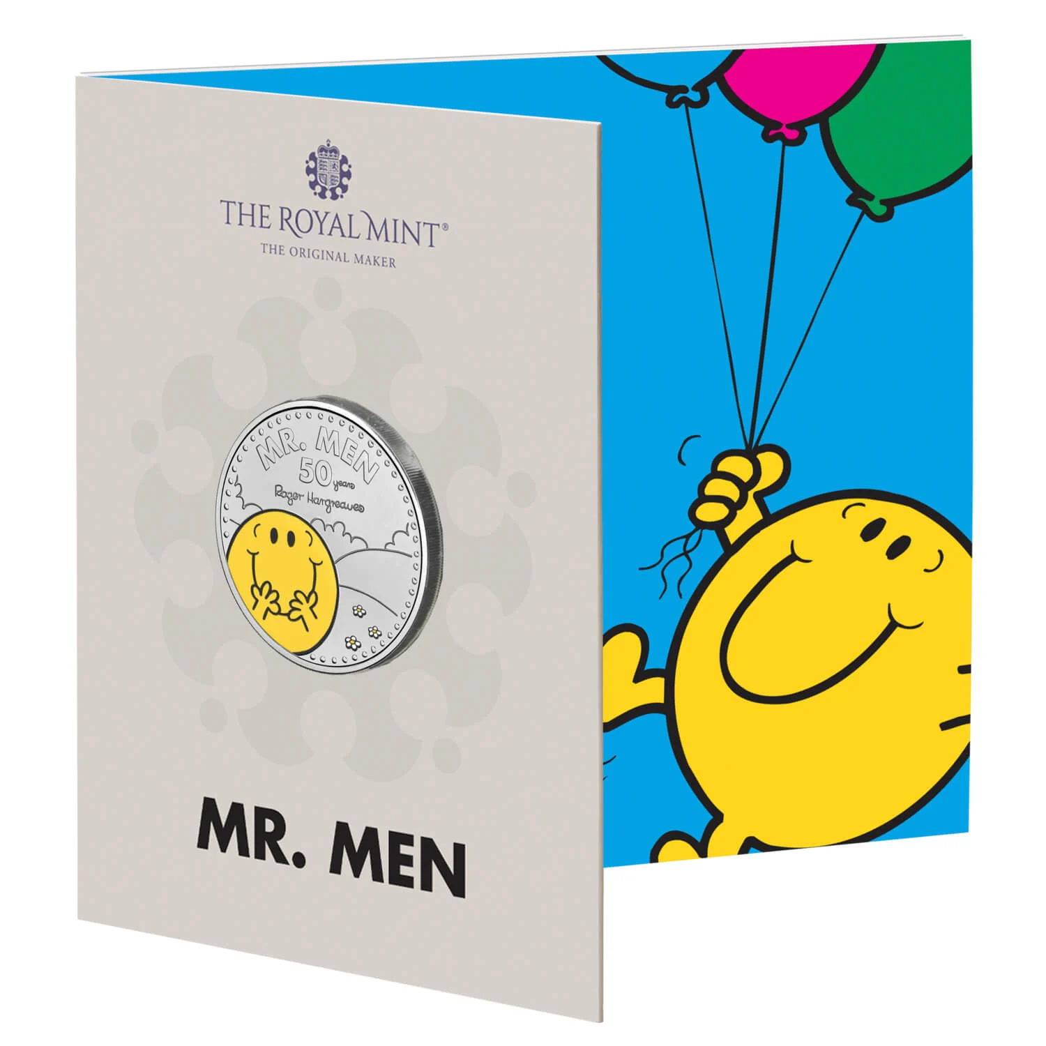 2021 £2 Mr.Men Little Miss Brilliant UNC Coloured all 3 Coins