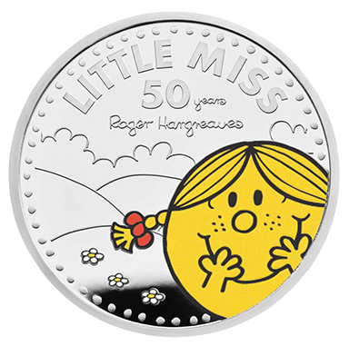 2021 £2 Little Miss Sunshine 1oz Silver Proof