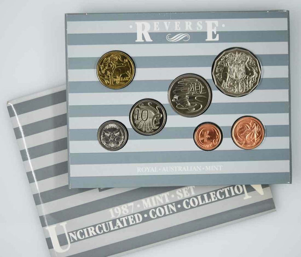 1987 Royal Australian Mint Uncirculated Mint Set