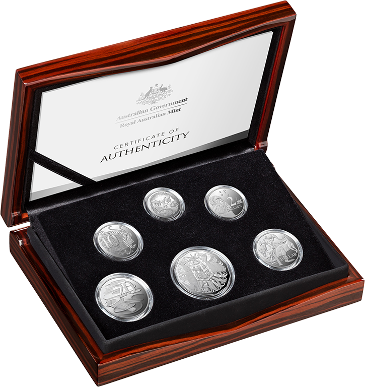 2021 Fine Silver 6 Coin Proof Set