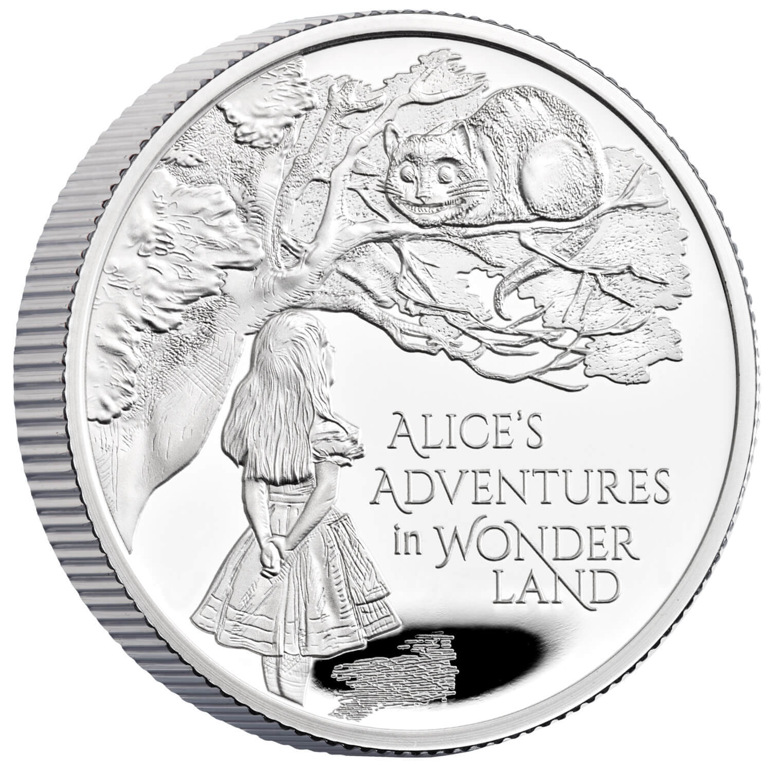 2021 £1 Alice's Adventures in Wonderland 1/2oz Silver Proof Coin