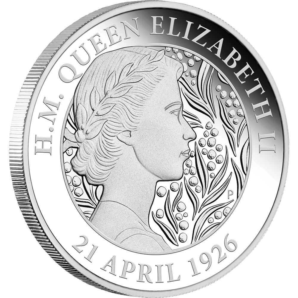 2021 $1 HM Queen Elizabeth II 95th Birthday 1oz Silver Proof Coin