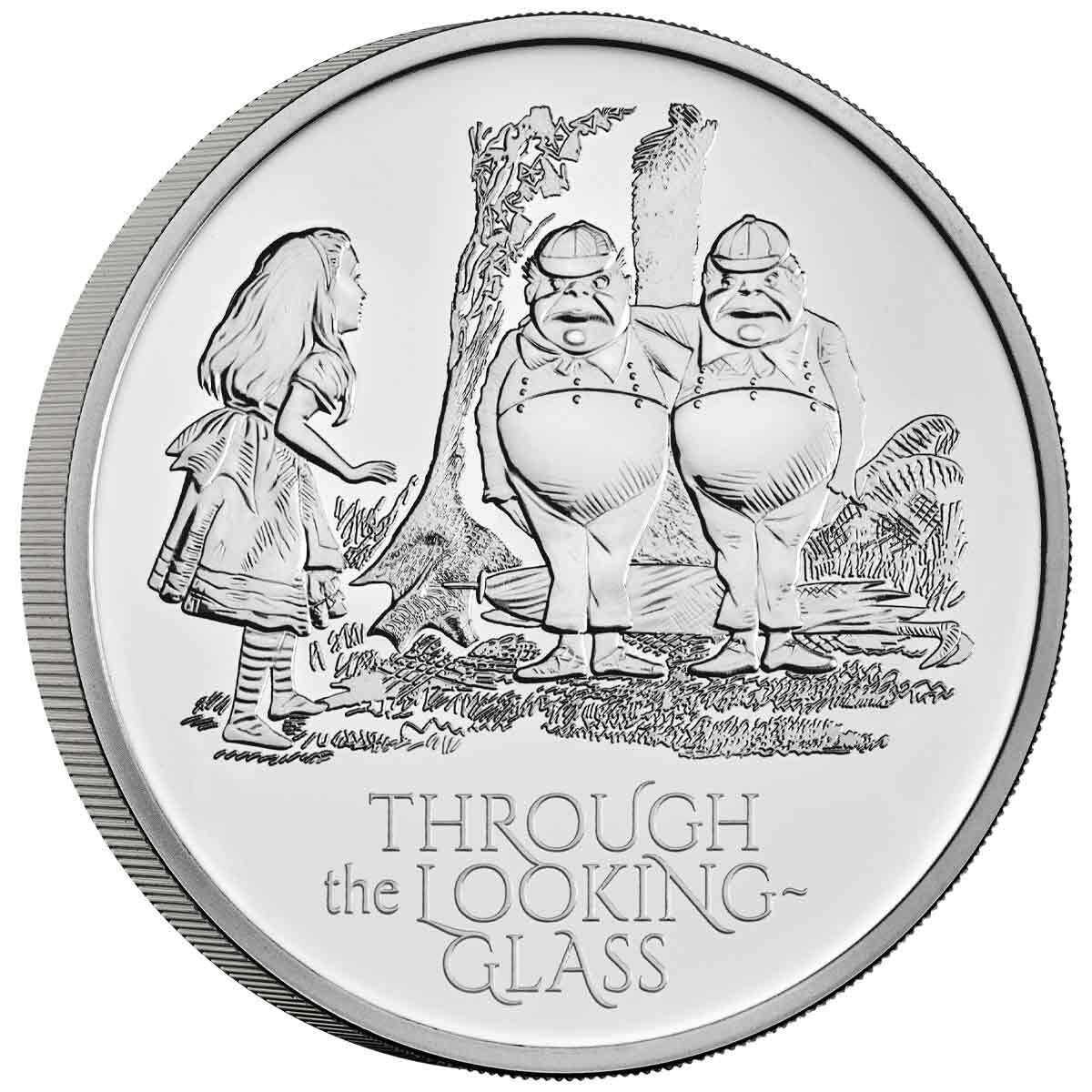 2021 £5 Through the Looking Glass BUNC Coin